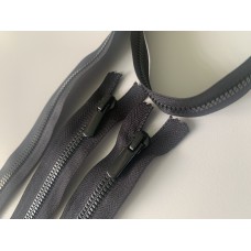 Блискавка трактор чорна 80 см + 2 карманки 