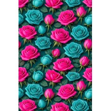 Плащівка БОСТОн принт ТРОЯНДИ ТІФФАНІ БАРБІ