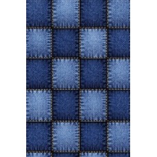 Плащівка БОСТОН принт ДЖИНСОВИЙ