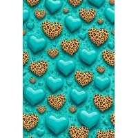 Плащівка БОСТОН принт СЕРДЕЧКА ТІФФАІНІ