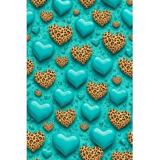 Плащівка БОСТОН принт СЕРДЕЧКА ТІФФАІНІ