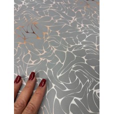 Плащівка БОСТОН принт СІРІ розводи