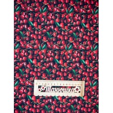 Плащівка БОСТОН принт ВИШНІ