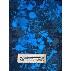 Плащівка БОСТОН принт Сині краплі