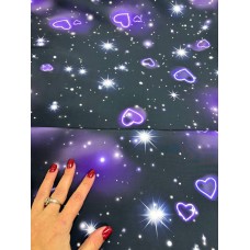 Плащівка маратон принт "Зірочки компанія до Стіч з дівчинкою""