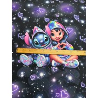 Плащівка МАРАТОН купон "Дівчинка зі Стічем" (висота 95 см ширина 47 см)