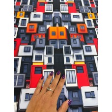 ПлаЩівка МАРАТОН принт "Будиночки"